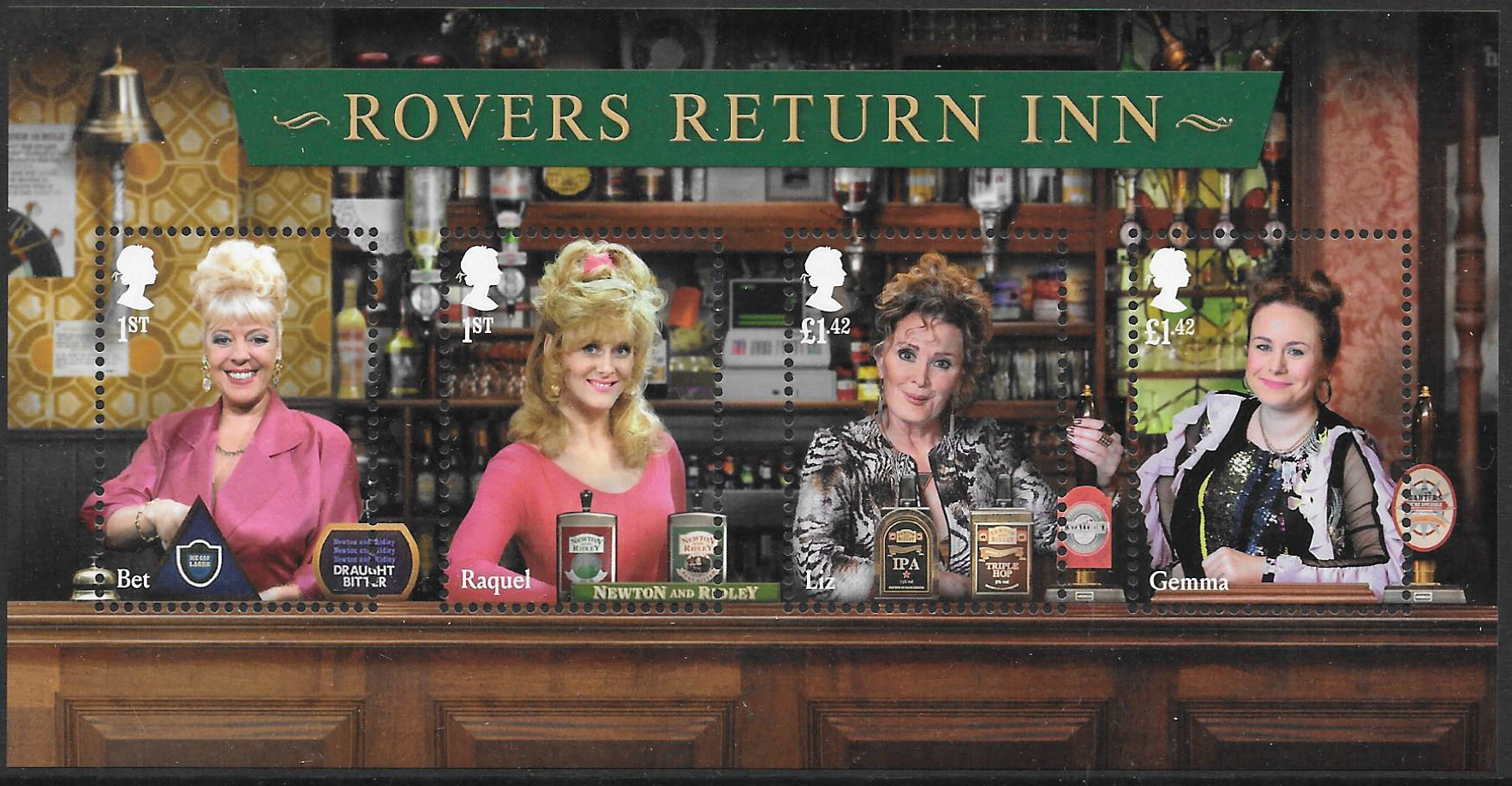 (image for) MS4377 2020 Coronation Street Non-Barcoded Miniature Sheet